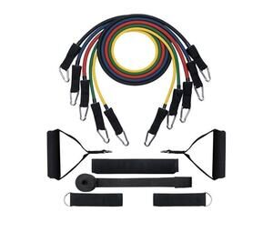 Sport Resistance Bands Set Exercise Bands with Door Anchor Handles Ankle Strap